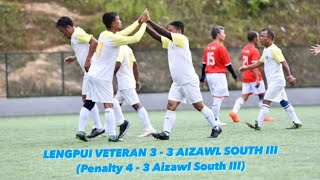 LENGPUI VETERAN VS AIZAWL SOUTH III (Semi Final match - 2 Half)