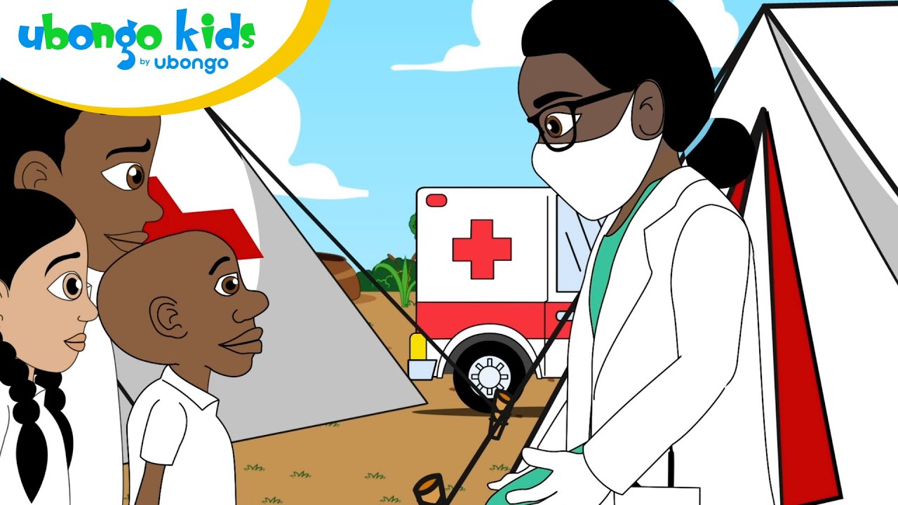 WEBISODE 66 Naumwa nini?! Ubongo Kids Utu Hadithi za Kiswahili