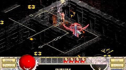 Diablo The Hell. Grimspike. 3700 Crit! И это только Хоррор!