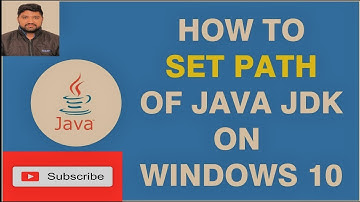 How to Set Java JDK Path on Windows 10-Hindi | JDK Path Setting