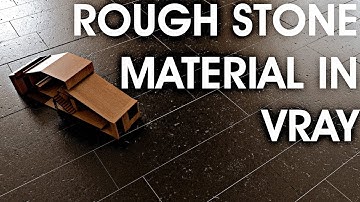 QUICKIE - Photorealistic Stone Material in Sketchup Vray
