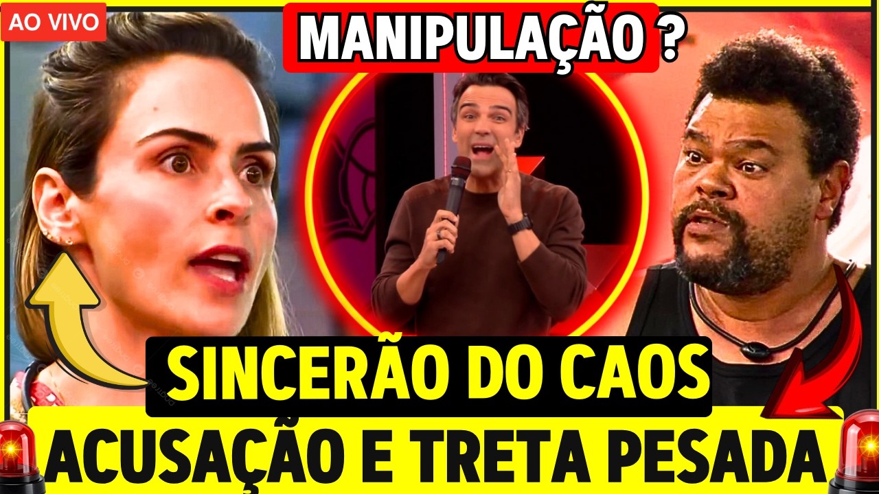 🔴 BBB26 AO VIVO; SINCERÃO COM OS PROTAGONISTAS, COWBOY, SAMIRA, BRENO, JORDANA  E ANA PAULA