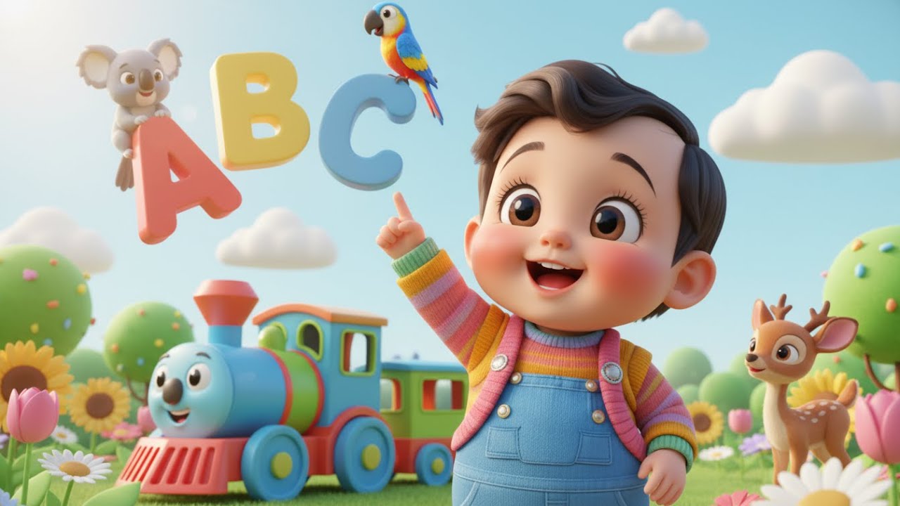 Colorful Veggies ABC Adventure for Kids | Alphabet & Veggie Song, Popular Nursery Rhyme, Baby Songs