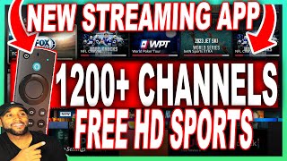 NEW STREAMING APP ACCESS 1200+ HIDDEN CHANNELS HD SPORTS TV &amp; MOVIES TV GUIDE INCLUDED