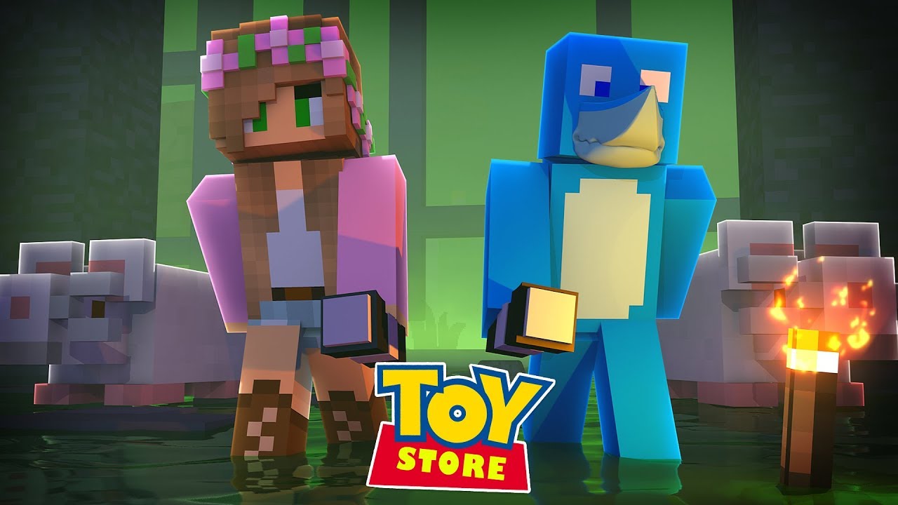 MINECRAFT TOY STORE - LITTLE CARLY IS SOLD !?? w/ Little Kelly - YouTube