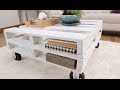 DIY Pallet Coffee Table You Can Make in Just 1 Afternoon