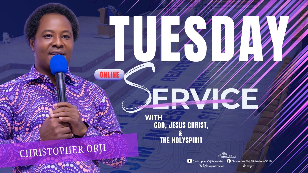 COJIM Tuesday Online 🔴 Service With God, Jesus Christ And The Holy Spirit #cojim 24-2-2026