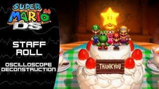 Super Mario 64 DS - Staff Roll - Oscilloscope Deconstruction