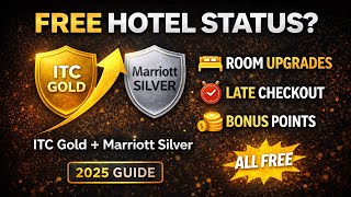 How to Get ITC Hotel Gold Marriott Bonvoy Silver Elite Status FREE in 2025
