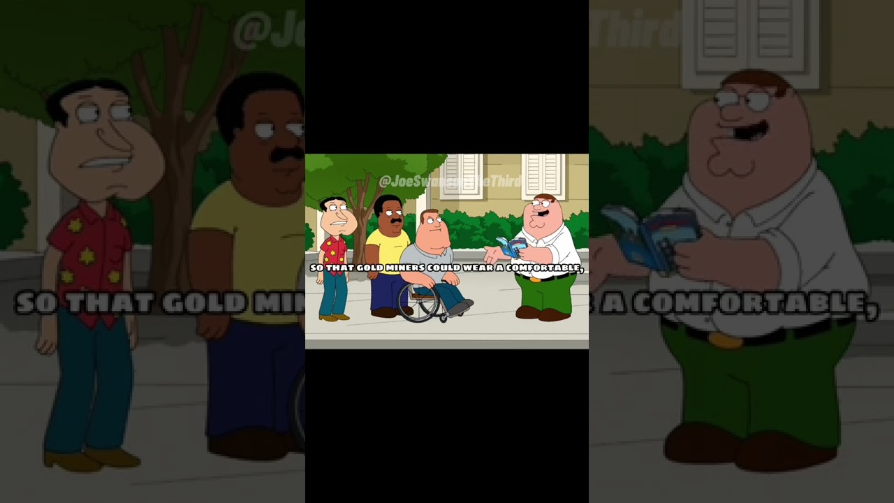 Family guy~ We’re NOT from here 