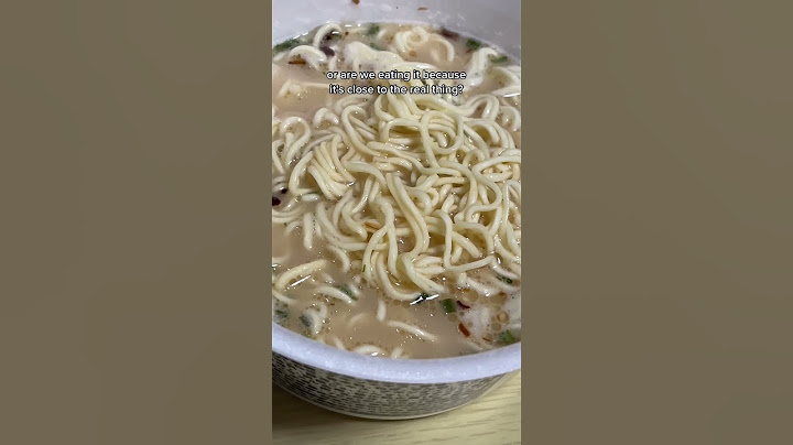 This Japanese Instant Noodle is the Real Deal #shorts