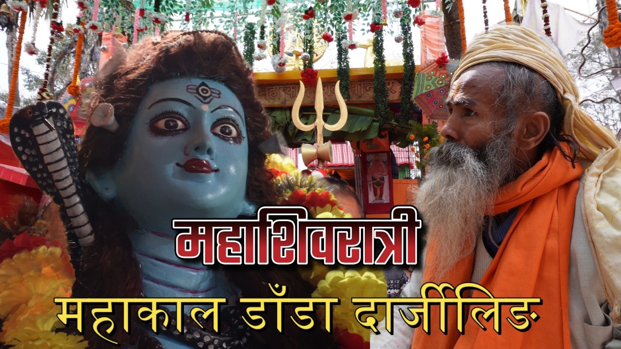 महाशिवरात्री महाकाल डाँडा दार्जीलिङ 121 केजीको लड्डु बोक्नै नसक्ने Mahashivratri Puja Mahakal Dara