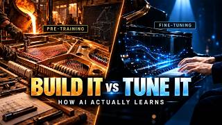 Pre-Training vs Fine-Tuning: How AI Actually Learns