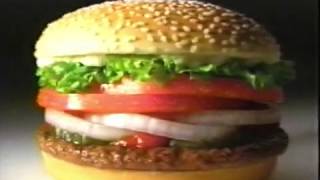 Burger King (1998) Television Commercial - Whopper