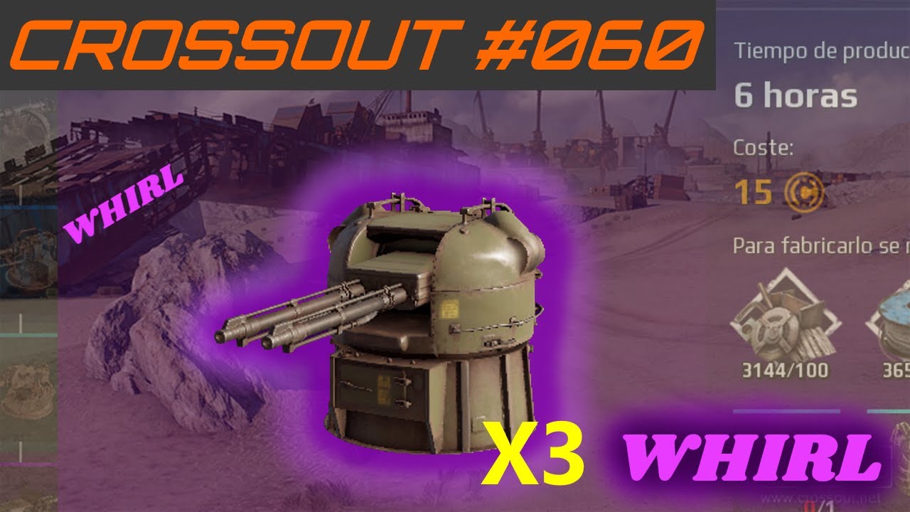 CROSSOUT - El poder de TRIPLE WHIRL