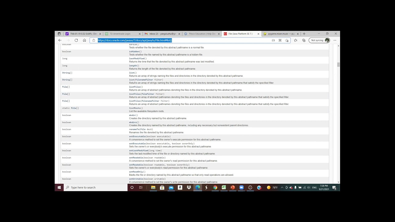 2021 Fall Java 3 Class 02 - YouTube
