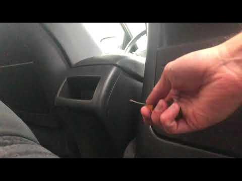 How to Remove your Toyota Camry Center Console Lid (2007-2011) - YouTube