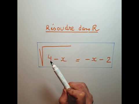 Vidéo: Comment Résoudre Des équations Avec Des Racines