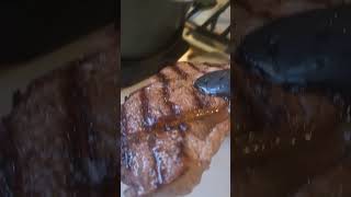 Steak is done youtubeshorts ytshorts shorts fyp asmr food springintoshorts