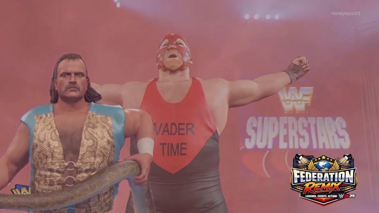 WWE 2K25 – Jake “The Snake” Roberts vs Vader | WWF Superstars 