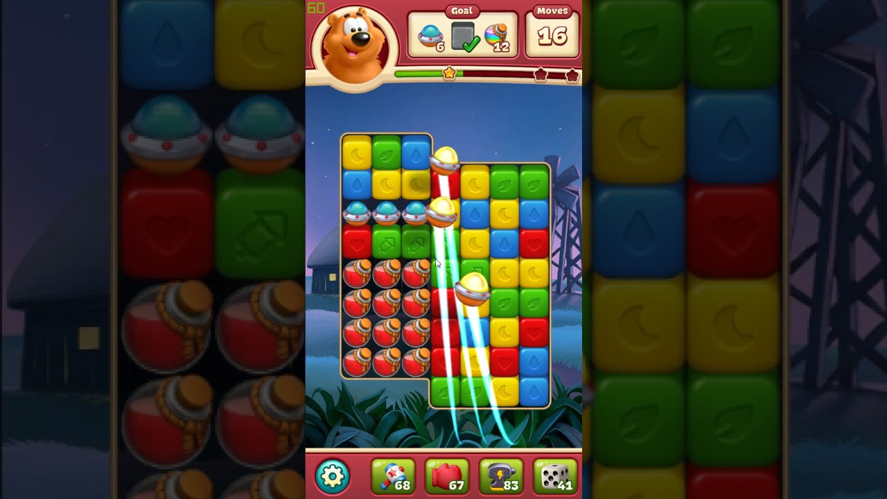 Toon Blast level 1105