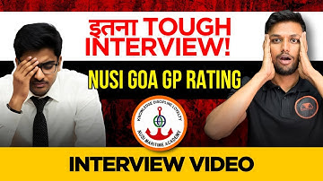 NUSI GOA JANUARY Batch 2026 Selected Candidates Interview | GP Rating Interview | BM GP RATING