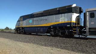 San Joaquin train 710 with comet cars 23may24