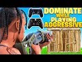 How To Play Aggressive & DOMINATE On Console! (Fortnite PS4 + Xbox Tips)