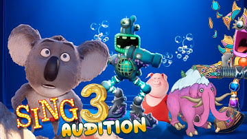 PART 3! What If My Singing Monsters Auditioned for SING! | MSM | Amoncraft_us