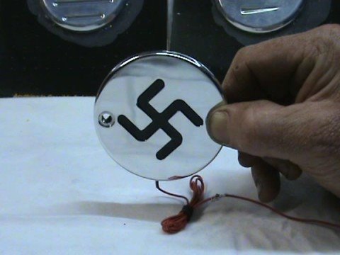 Harley Davidson Iron >> Illuminated points/timming cover (swastika ) (harley parts) - YouTube Harley Davidson Iron >> Illuminated points/timming cover (swastika ) (harley parts) - YouTube