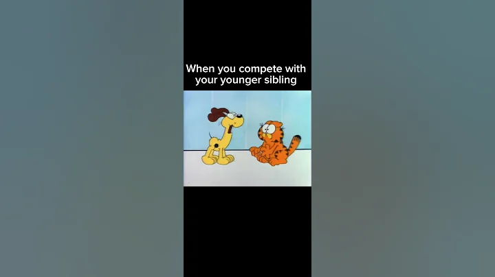When you compete with your younger sibling
