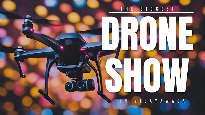 THE BIGGEST DRONE SHOW IN VIJAYAWADA || Bezawada Backapacker