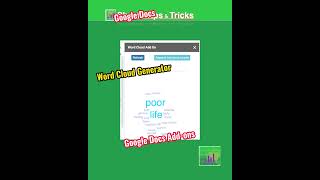 Word Cloud Generator (Google Docs)