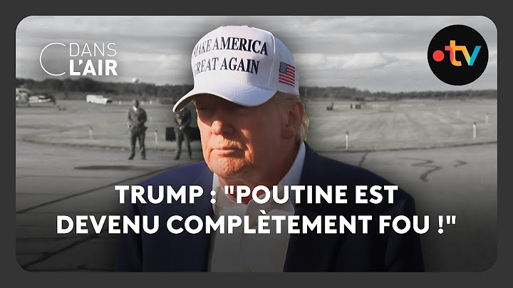 Trump : "Poutine est devenu complètement fou !" -  C dans l’air - 26.05.2025