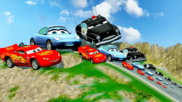 Big & Small SHERIFF vs Lightning McQueen vs SALLY ...
