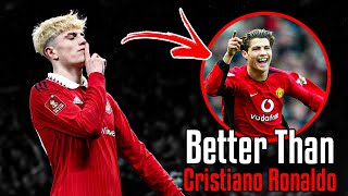How Alejandro Garnacho Can Become BETTER Than Cristiano Ronaldo