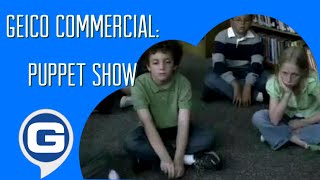 Geico Commercial  Puppet Show  2006