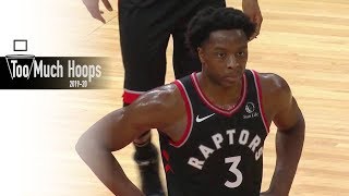 OG Anunoby - 4 huge blocks, 4 dunks, 17 pts, 7/11 fg, 3/6 3PT - Full Highlights w Defense 10.26.2019