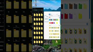 How to Customize Folder Icons & Colors #shortvideo #ytshorts #FolderCustomization