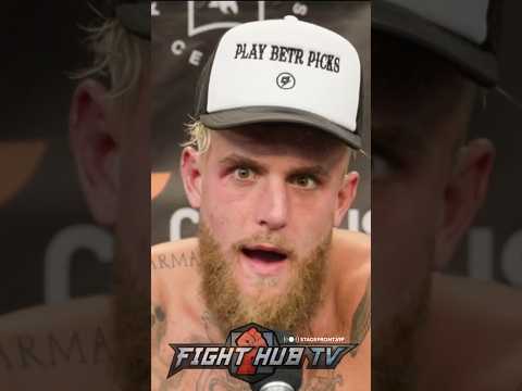 Jake Paul REACTS to Nate Diaz using GUILLOTINE CHOKE mid-fight!