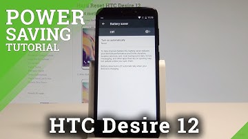 How to Enable Battery Saver on HTC Desire 12 - Power Saving Mode |HardReset.Info