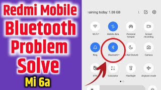 Mi Phone Bluetooth Problem  Redmi 6a Bluetooth Problem Solve