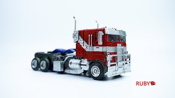 Optimus Prime Rise of the beasts BTT02 Transformer Stop Motion | Masterpiece or Trash?