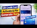 SBI Credit Card Activate &amp; Pin Generate Kaise Kare ? | How to Activate SBI Credit Card