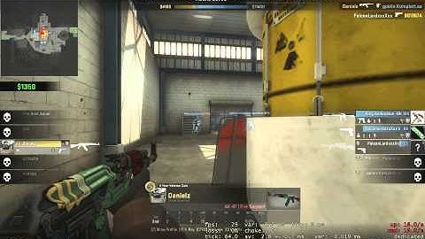 CS:GO - 1V5 Clutch Nuke Competitive