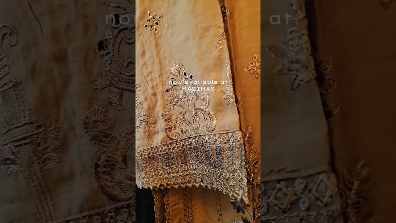 🖤&pound;40 Elaf by Rangreza pret 3Piece Embroidered Viscose Silk suits🖤Available to buyMADIHAS TIKTOK SHOP