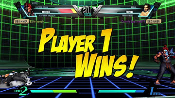 WHAT HAPPENED??? Ultimate Marvel Vs. Capcom 3 glitch