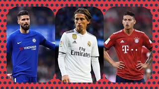 Luka Modrıc & James Rodrıguez & Gıroud Skills And Goals En İyi Ler Ve Çalımlar