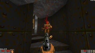 UZDoom (or GZDoom if you like) Particle Gore mod - Spots feature showcase