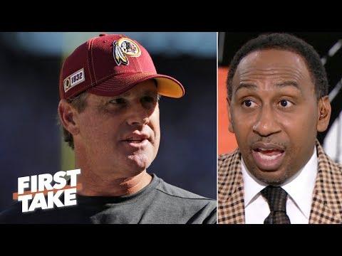 Stephen A.'s sources say the Redskins will fire Jay Gruden | First Take